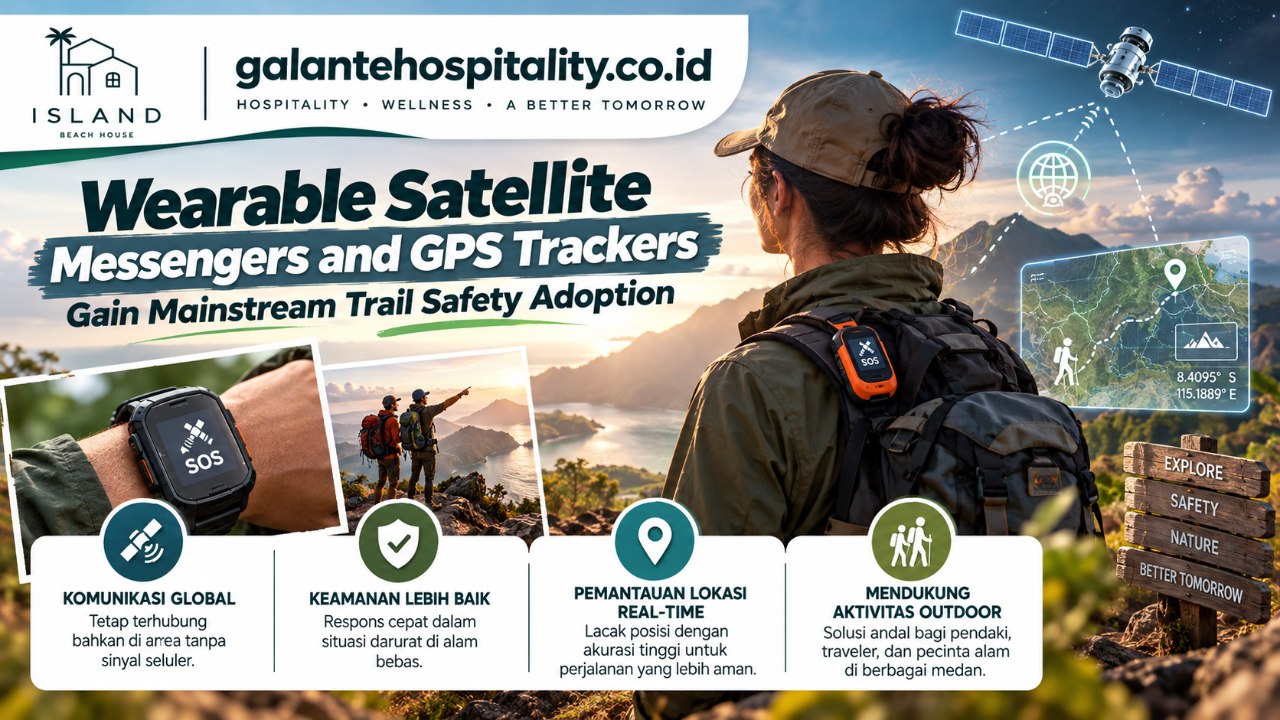 Wearable Satellite Messengers and GPS Trackers Gain Mainstream Trail Safety Adoption