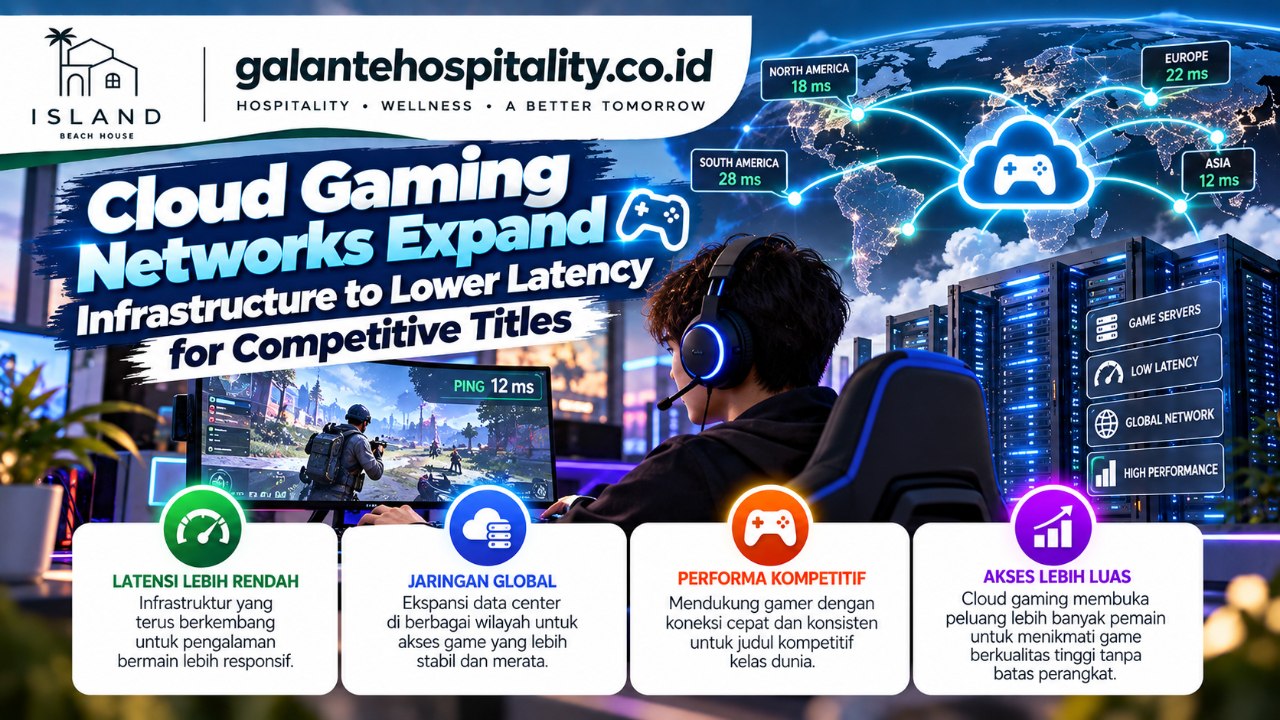 Cloud Gaming Networks Expand Infrastructure to Lower Latency for Competitive Titles